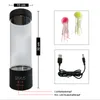 A collage showing a jellyfish lamp, two jellyfish figures, and a USB cable. Anteprima dell’immagine prodotto