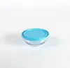 Freshbox - Boite de conservation ronde couvercle bleu 50cl Voir les images du produit 1