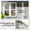 Outsunny Gerätehaus 2,55m², Gartenhaus mit Pultdach, 221 x Produktbild-Vorschau 4