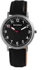 Herrenuhr Kunstleder  silberfarbig, Mineralglas Produktbild-Vorschau 6