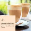 DUOS®, sklenené šálky na na latte macchiato, 4 x 310 ml, Náhľad obrázku produktu 4