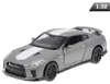 Nissan GT-R R35, 50. Jubiläumsausgabe, 1:32, grau Produktbild-Vorschau 2