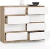 BDW, cassettiera con 8 cassetti, 120x99x40 cm, molto Anteprima dell’immagine prodotto 1