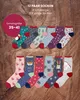 Socken Adventskalender mit Klappbox u Schleife : 35-41 Produktbild-Vorschau 2