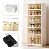 Schuhschrank Schuhregal 6 Ebenen Faltbare Schuhbox Produktbild-Vorschau 4