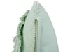 BELIANI Dekokissen 2er Set Hellgrün Baumwolle 45 x 45 cm Produktbild-Vorschau 5