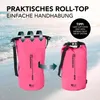 Where Tomorrow PVC dry bag - Style 02 - 10L - pink Produktbild-Vorschau 6