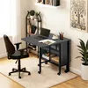 BEALIFE Tavolo da pranzo pieghevole 130x80x74 cm con Anteprima dell’immagine prodotto 9