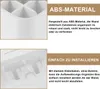 OKWISH Zahnbürstenhalter Wandmontage, Badezimmer Produktbild-Vorschau 2
