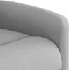 Hochwertig Massagesessel Elektrisch Wolkengrau Stoff Produktbild-Vorschau 9