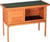 FCH Hasenstall aus Holz, Kaninchenstall mit aufklappbarem Produktbild-Vorschau 1