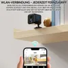 Mini 2K WLAN Akku Kamera mit PIR-Bewegungserkennung – 60 Produktbild-Vorschau 4