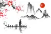 Muralo XXL Selbstklebende FOTOTAPETE LANDSCHAFT Japan Dekor Produktbild-Vorschau 2
