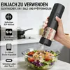 Gewürzmühle elektrisch 2in1 Salz Pfeffer Doppelfach, USB-C Produktbild-Vorschau 3