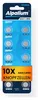 AG4 / LR66 / 626 Knopfzellen - 10 Stück, Alpalium Alkaline, Produktbild-Vorschau 1