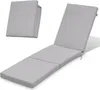 Poduszka na leżak ogrodowy 198x58x4 cm Składana | Poduszka Podgląd zdjęcia produktu 1