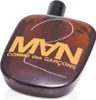 A brown glass perfume bottle with an orange label and a black cap, set against a white background. Anteprima dell’immagine prodotto
