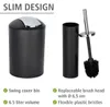 WENKO 4-teiliges Bad Accessoire Set 'Calvo' Produktbild-Vorschau 5