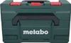A green tool case with a black handle and red latches. Anteprima dell’immagine prodotto