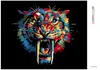 Diamondi - Diamond painting - FARBIGER SÄBELZAHNTIGER Produktbild-Vorschau 3