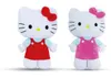 Kuscheltier Hello Kitty 25 cm stehend weiß/pink Stoffkatze Produktbild-Vorschau 2