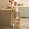 Deryan Luxe Torre di Apprendimento in Legno con Scivolo - Anteprima dell’immagine prodotto 3
