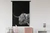 MuchoWow® Wandteppich Wandbehang Robuster schottischer Produktbild-Vorschau 2