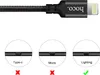 Hoco High Speed X14 - 2m cavo di ricarica Lightning cavo Anteprima dell’immagine prodotto 5