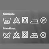 Laundry care symbols for a pillowcase and inner pillow. Podgląd zdjęcia produktu