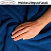 Fleece Kuscheldecke 150x200 cm Flauschiges Polyester Produktbild-Vorschau 6