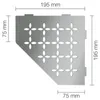 Schlüter SES2D5MBW-E-S2 Support floral 75x195x195x75mm Voir les images du produit 2