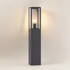 Lindby Wegeleuchte Peldar, anthrazit/klar, 80 cm Produktbild-Vorschau 5
