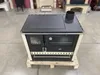 Kaminofen mit Backfach und Herdplatte  Prity GT FS S DR Produktbild-Vorschau 5