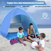 Pop Up Strandmuschel, Automatik-Strandzelt mit UV-Schutz Produktbild-Vorschau 2