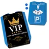 VIP Parkscheibe mit lustigem Spruch, edlen Motiven und 2 Produktbild-Vorschau 2