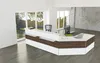 Kerkmann Design-Theke Grundtheke Atlantis  Weiss-Nussbaum Produktbild-Vorschau 8