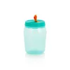 A mint green Tupperware container with a turquoise lid and an orange pull tab is shown against a white background. Náhľad obrázku produktu