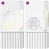 Ventilatore da balcone pieghevole crema 140×140 cm Anteprima dell’immagine prodotto 6