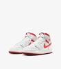 Nike Air Jordan 1 Mid SE "White Dune Red", Weiß/Rot, Größe: Produktbild-Vorschau 5