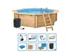 Interline Java Holzpool Ø 5,30 m × 1,36 m – Wärmepumpe-Set Produktbild-Vorschau 1