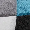 Teppich Wohnzimmer Kurzflor Modern 3D Look Konturenschnitt Produktbild-Vorschau 3