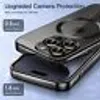 Hülle für iPhone  15 Pro Max Schutz MagSafe Silikon Case Produktbild-Vorschau 4