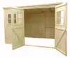 Abri de jardin en bois 4.86 m2 - 2.7x1.8 m - Couleur: Voir les images du produit 7