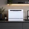 homeX GST6AD-W Tischgeschirrspüler, Mini Geschirrspüler - 6 Produktbild-Vorschau 3