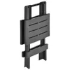 A folded gray plastic garden table. Produktbild-Vorschau