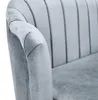 MG Design Sofa 2 Sitzer hellblau 150 cm - mit weicher Produktbild-Vorschau 3
