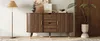 Sideboard mit vertikaler Maserung, zwei Schiebetüren, zwei Produktbild-Vorschau 7