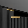 Credenza contenitore 60x30x70 cm con frontale a pieghe e Anteprima dell’immagine prodotto 10