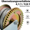 Ručný lanový navijak Wiltec do 1100 kg prevodový pomer 4:1 Náhľad obrázku produktu 10