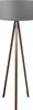 Opviq, Hochwertige Stehlampe, 140 cm, Grau, 100% MDF, Produktbild-Vorschau 2